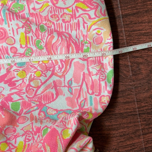 Lilly Pulitzer Palm Beach Bag Tote Kinis In The Keys - Picture 7 of 8